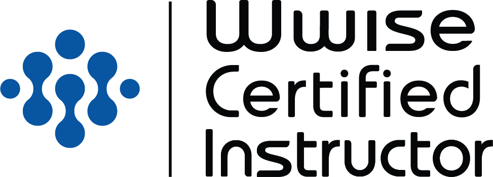 audiokinetic.com/en/products/wwise Wwise Certified Instructor banner of Prashant Mishra